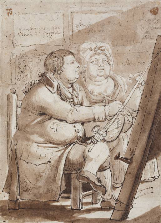 The Painter and His Wife