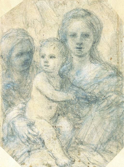 Anna Selbdritt (Virgin Mary and Child with Saint Anne)