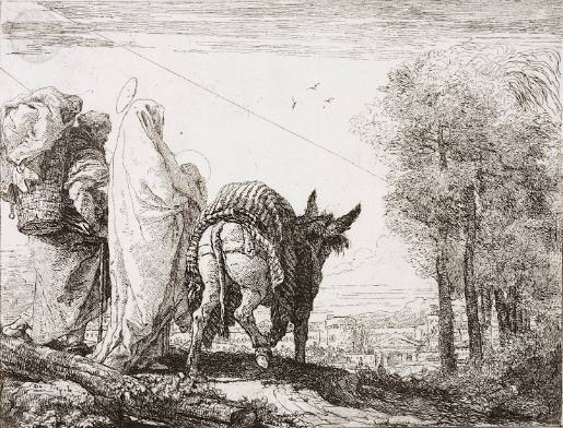 The Holy Family Descending from a Knoll