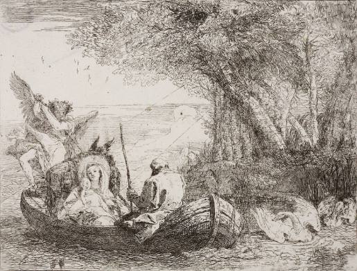 The Holy Family on a Boat