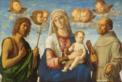 Madonna and Child with Saints John the Baptist and Francis