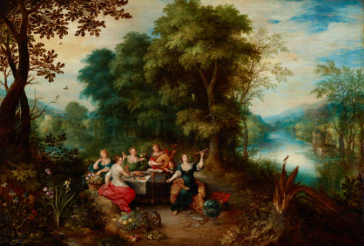 Landscape with an Allegory of the Five Senses