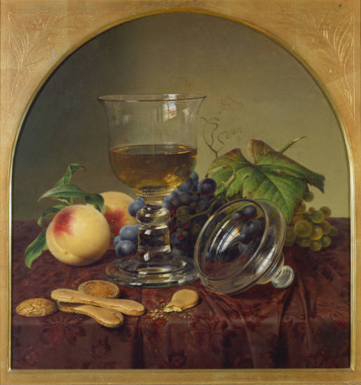 Still life with Lidded Goblet, Fruit and Biscuit