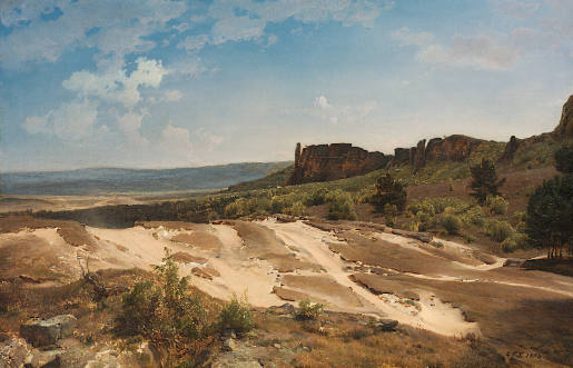 Harzlandschaft bei Regenstein