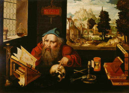 Saint Jerome in His Study