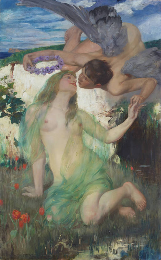 Spring Kisses the Earth