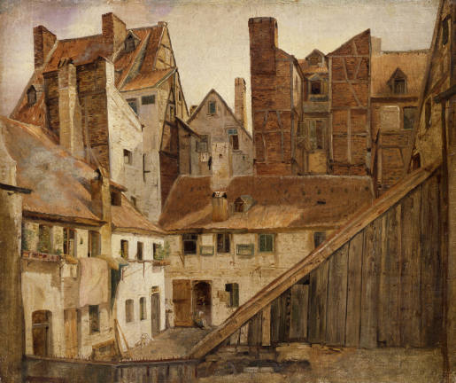 Corner of Houses in Cologne
