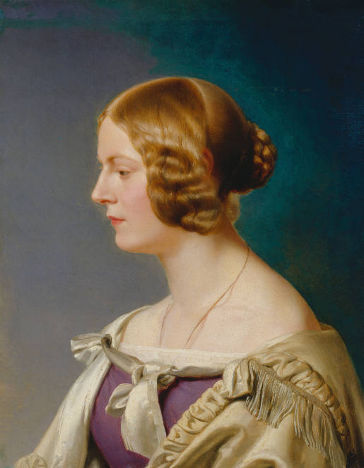 Portrait of Elisabeth von Schukowsky, neé von Reutern