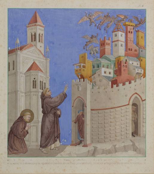 St. Francis Dispels the Evil Spirits from Arezzo