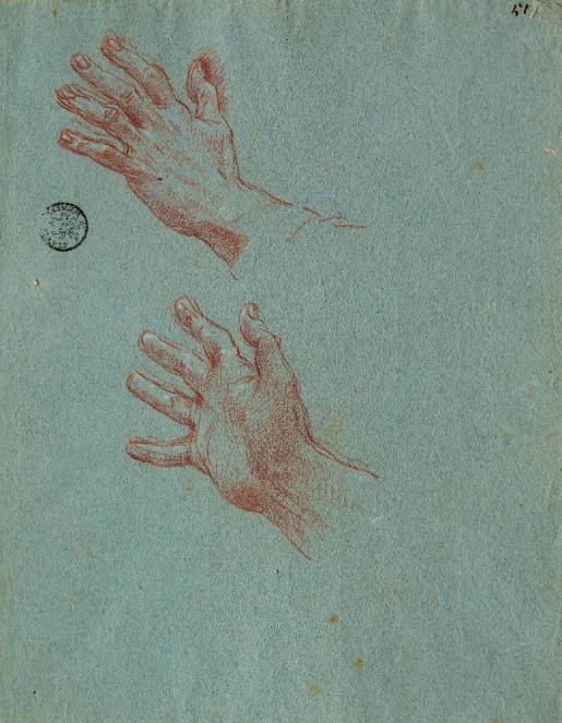Studies for the Hands of the St. Charles Boromeus