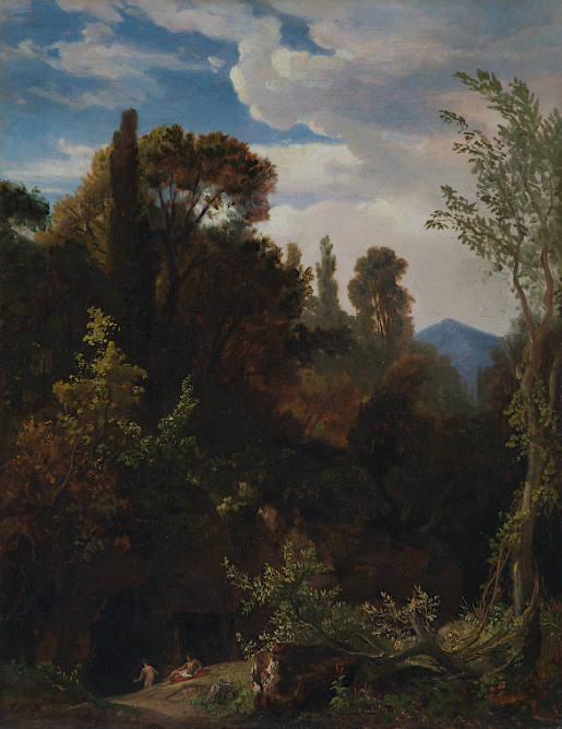 Landscape with Bathing Women (near Tivoli)