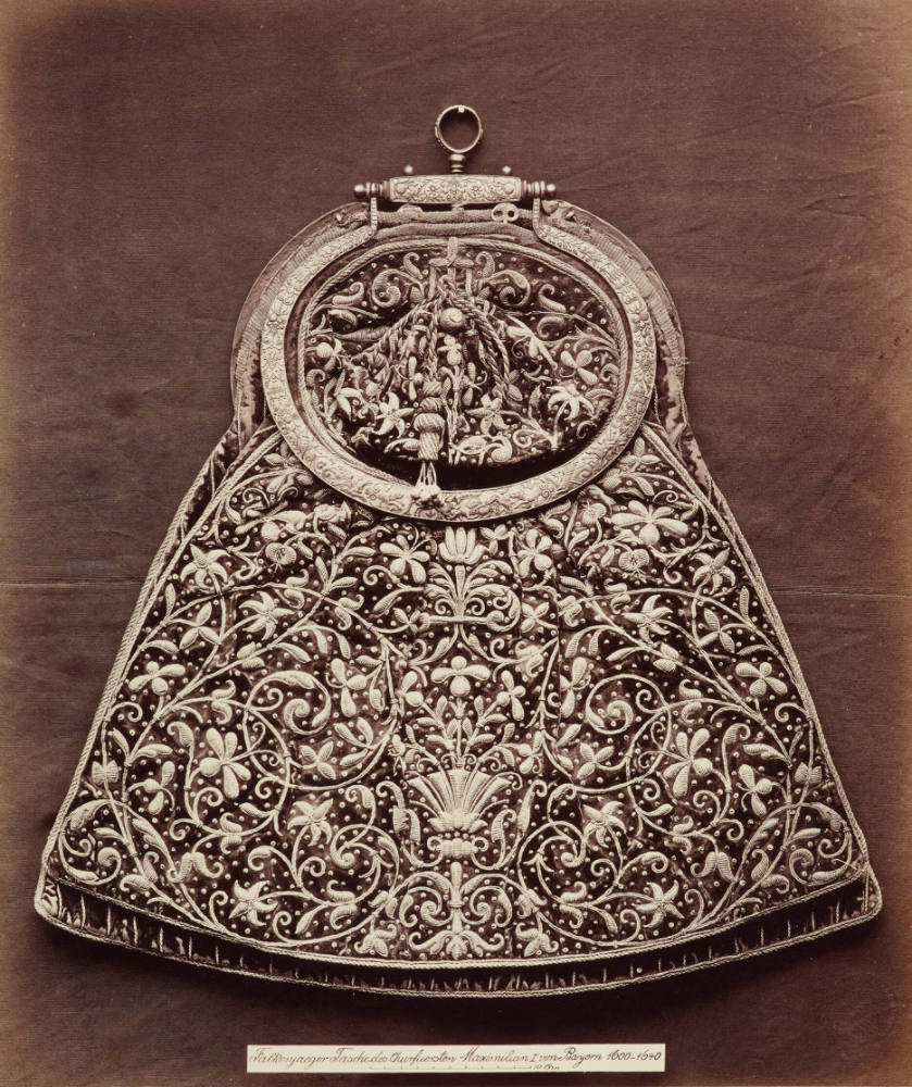 Falkenjäger-Tasche Churfürsts Maximilian I. von Bayern 1600-1640, Folio aus den Sammlungen des Bayrischen National-Museums, Blatt No. 77