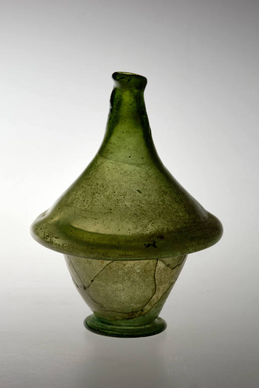 Bottle of double-conical shape