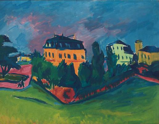 Landscape with Thunder near Dresden