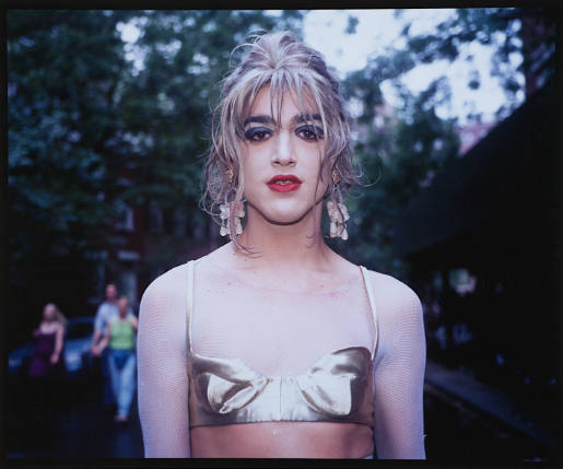 Jimmy Paulette after the parade, NYC, 1991