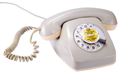 Rotary phone Deutsche Post, FeTAp 611 (Fernsprechtischapparat)