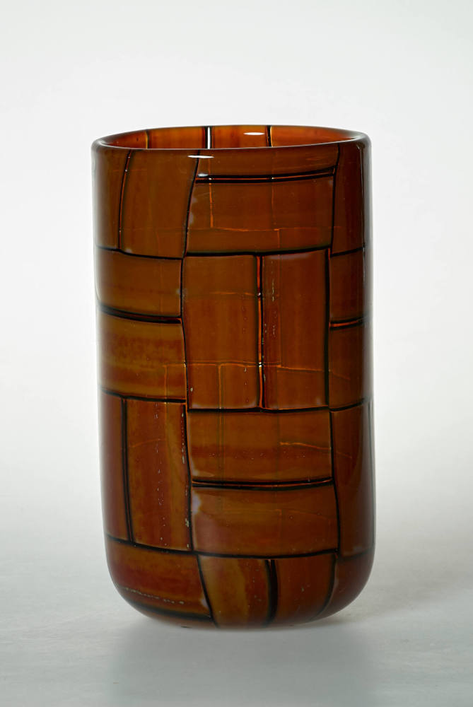 Vase "tessere ambra"