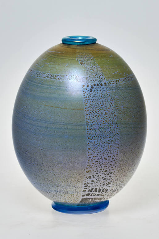 Eiförmige Vase