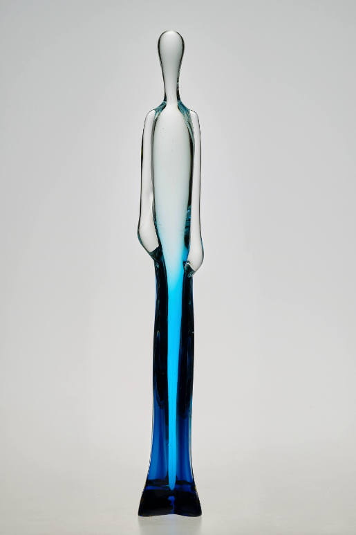 Statuette "blu cobalto"