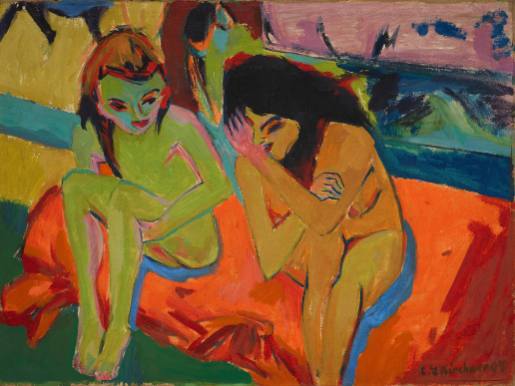 Naked Girls Talking (Two Girls)