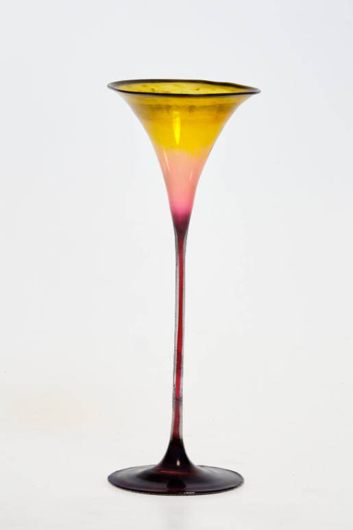 Yellowish decorative glass