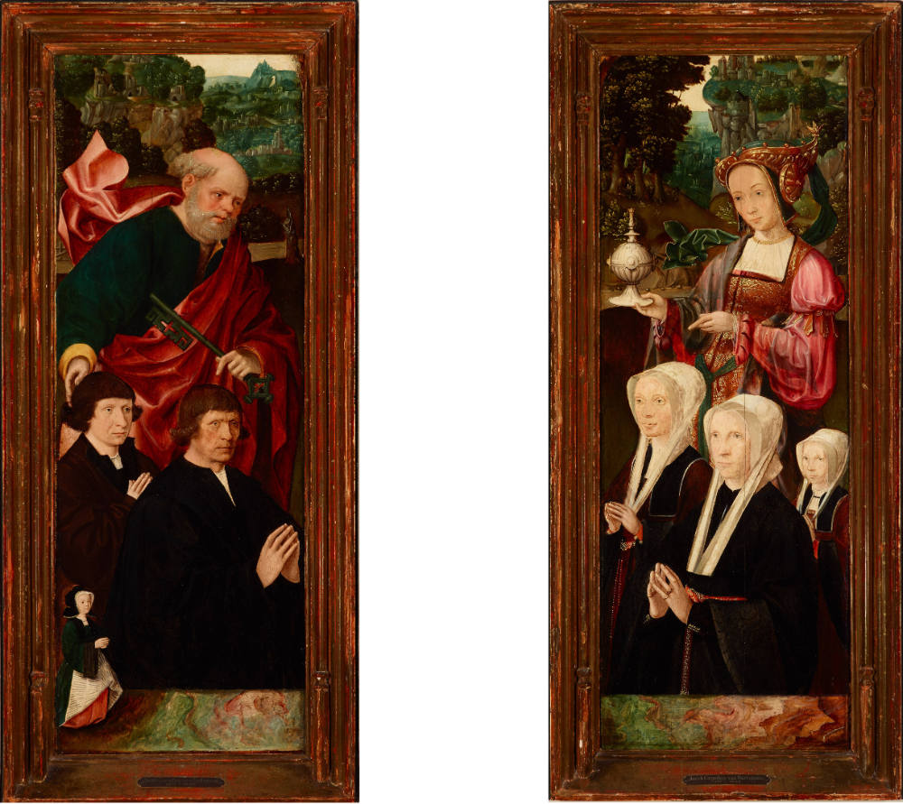 Jacob Cornelisz. van Oostsanen und Werkstatt (?) und Claes Simonsz. van Waterlant II, Stifterfi…