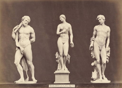 Ivory Works Three Figures, Amongst Them a Venus from 1600-1650, Folio from the Collection of the Bavarian National Museum, Sheet No. 92