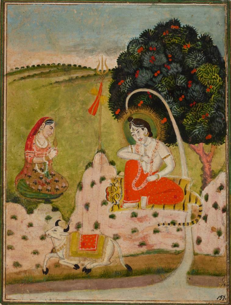 Shiva und Parvati