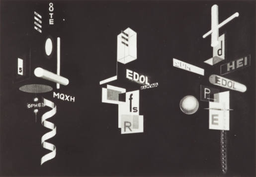 Study for Light Advertisement (Plastic Workshop)