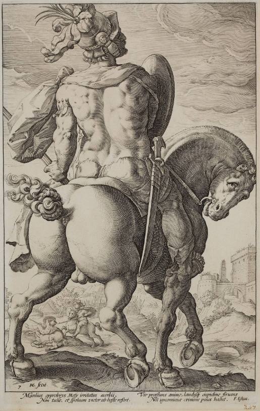 Titus Manlis on Horseback
