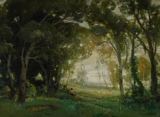Landscape with Pastoral Scene