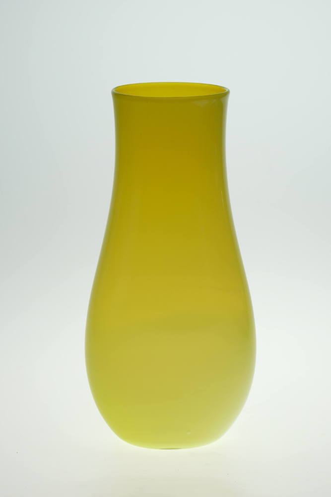 Gelbe "incamiciato"-Vase