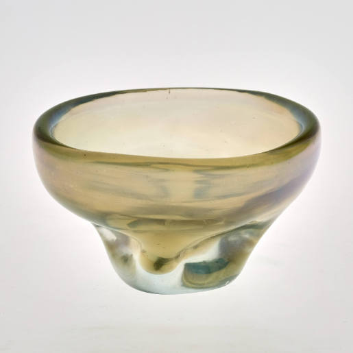 Small bowl with iridescence