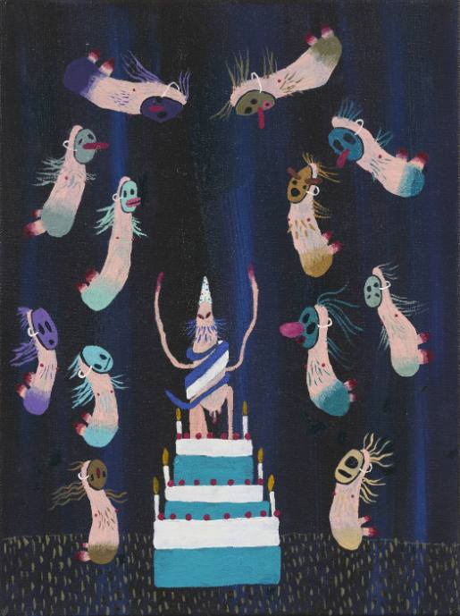 The Last Supper (Jesus Steps out of the Farewell Cake)