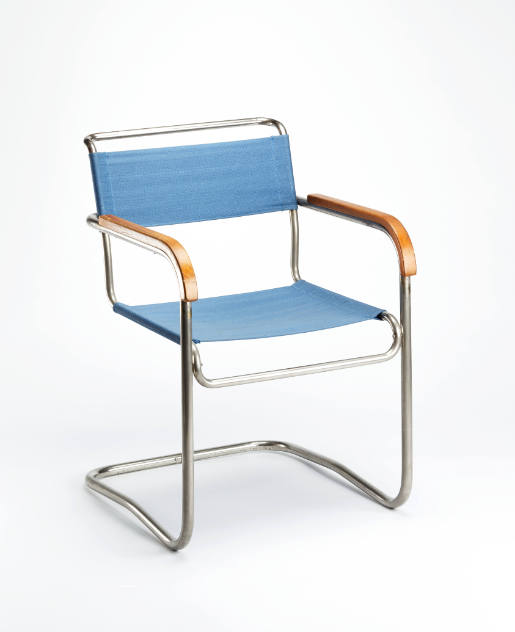 "Freischwinger" cantilever chair, model SS32