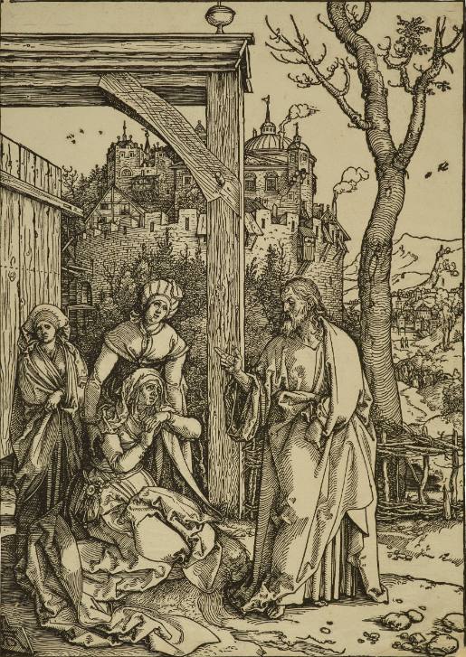 Christus nimmt Abschied von seiner Mutter