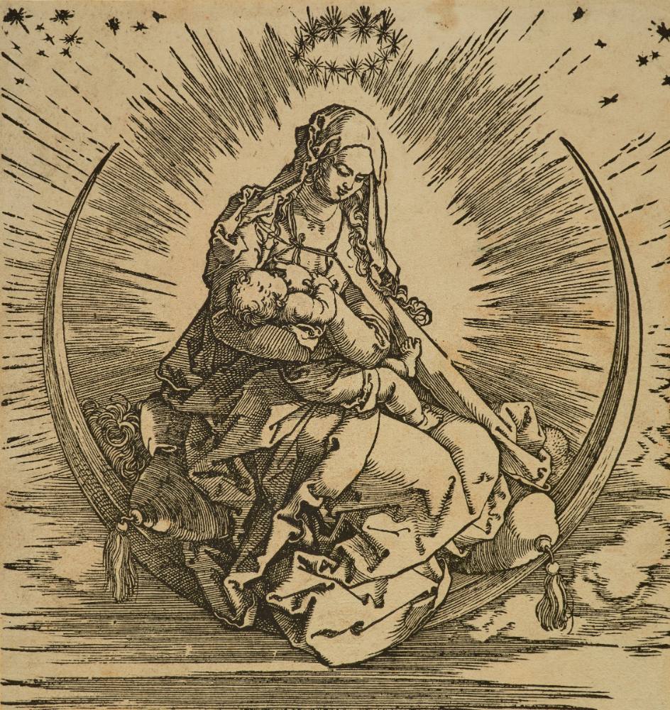 Maria auf der Mondsichel