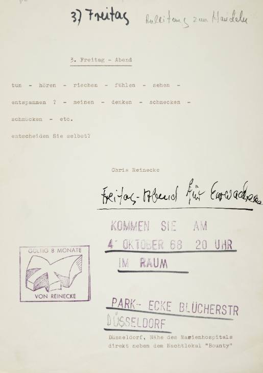 3. Freitag-Abend, 4.10.68