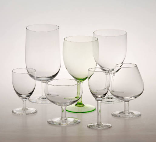 Drinking glasses from the "Gilde" set