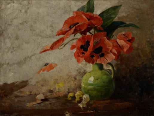 Stillleben mit Mohn