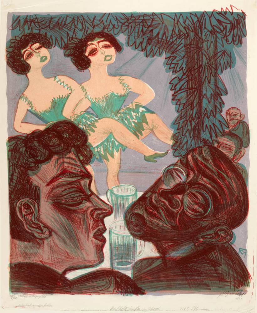 Im Cabaret (Selbst mit Ernst Buchholz)
