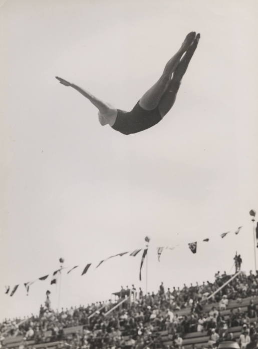 American Double Victory in Women's High Diving. Poynton-Hill - USA Jumps! (Summer Olympics 1936)