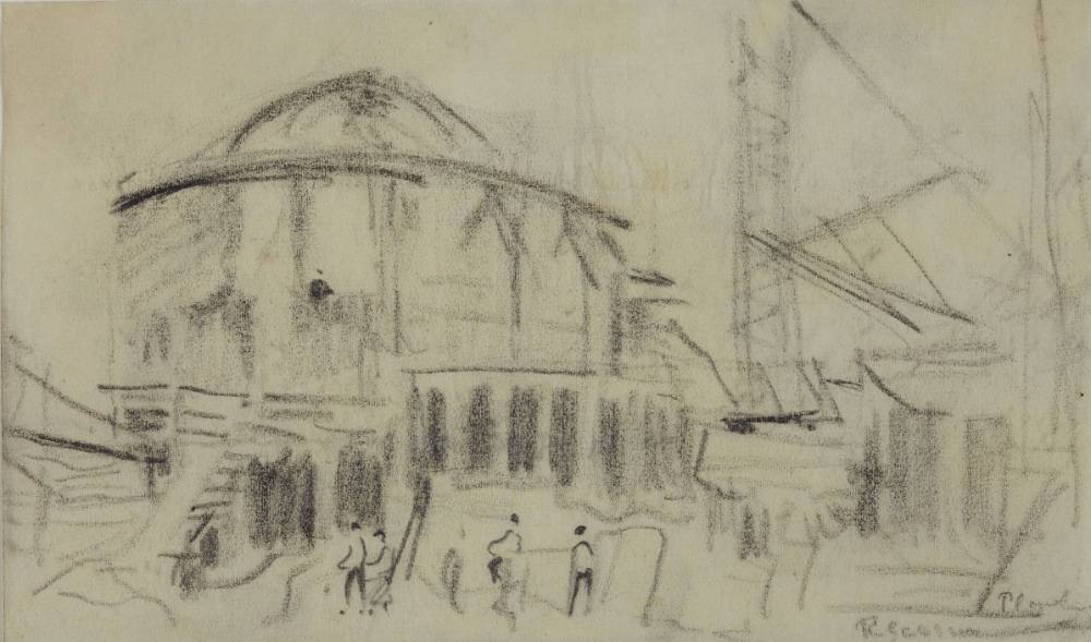 Bau des Planetariums (heutige Tonhalle)