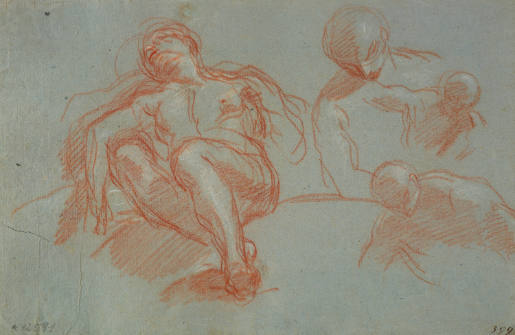 Studies on The Painting ‘Mary with The Infant Jesus, John And Elizabeth’