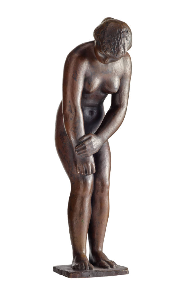 Mädchen sich waschend I 