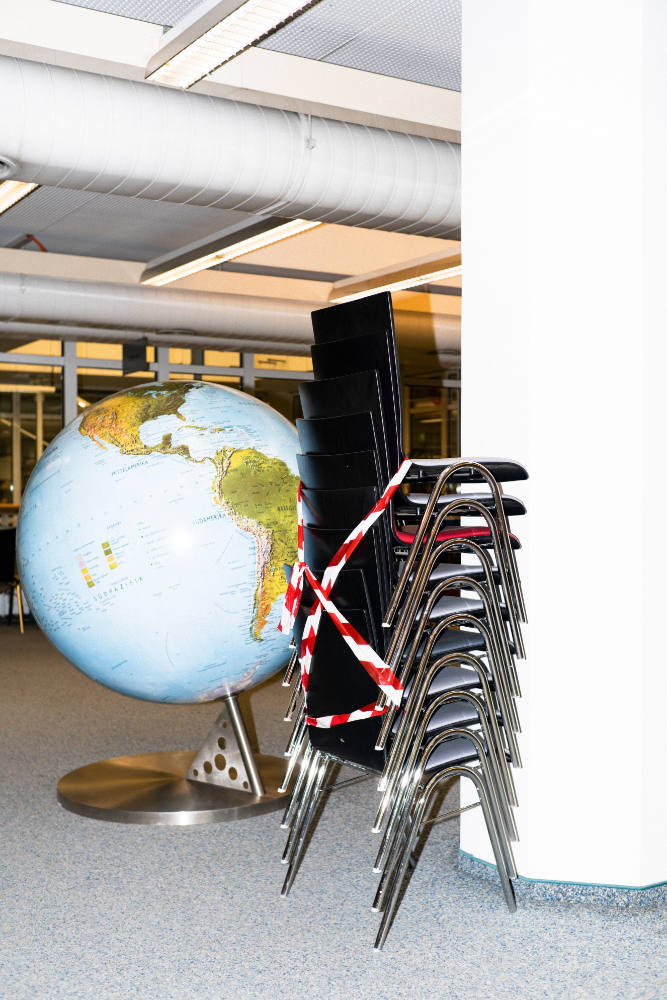 Ohne Titel (Mittwoch, Zentralbibliothek, Bertha-von-Suttner-Platz, Düsseldorf, September 2020)