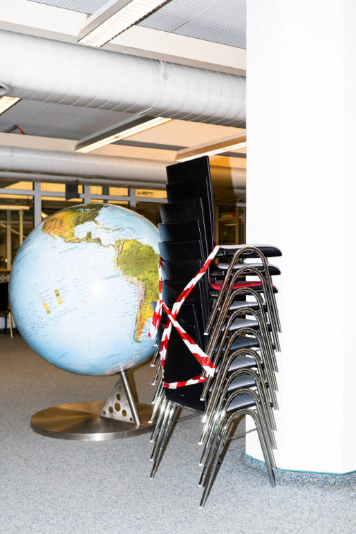 Ohne Titel (Mittwoch, Zentralbibliothek, Bertha-von-Suttner-Platz, Düsseldorf, September 2020)