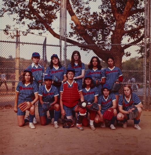 Women's Intramural Softball Team of Warner Communications, Inc., New York, New York
