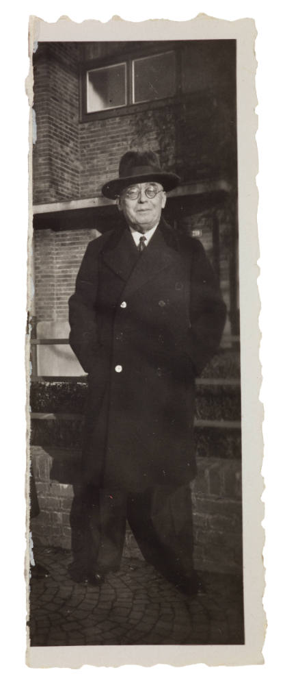 Fotorand (Mann mit Hut)