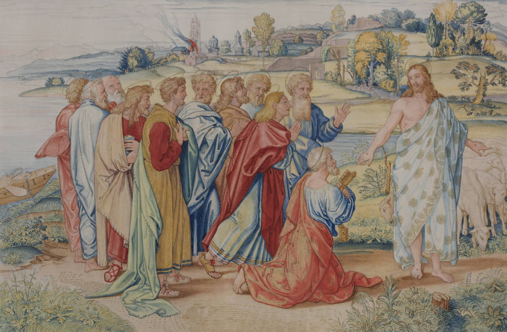 Schlüsselübergabe an Petrus